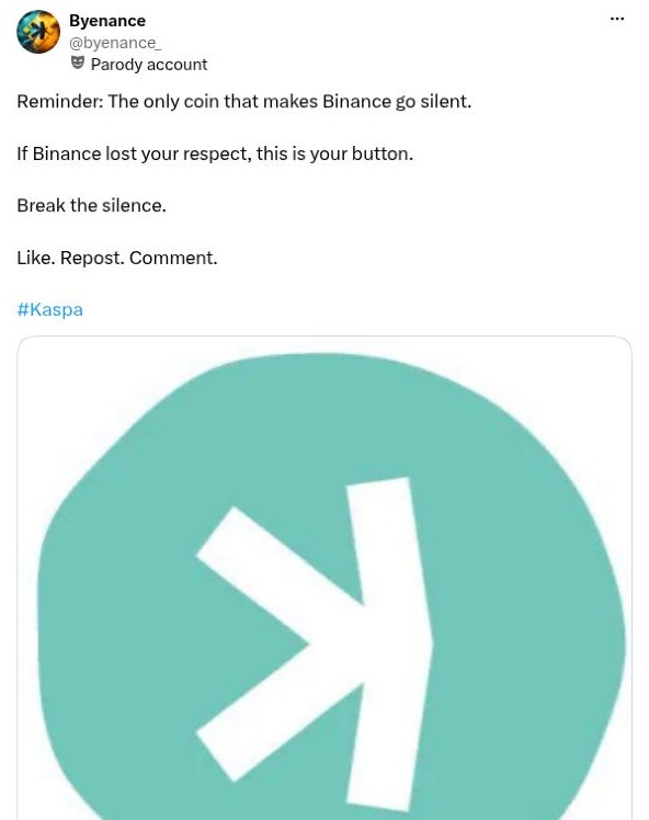Screenshot of @byenance_'s post: Break The Silence